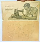 Vintage  Singer Sewing Machine Catalogue 1933 As Drawing Book Pages 12