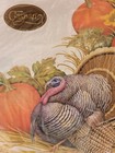 Caspari Paper Dinner   Cocktail Drink Napkins 3-ply Thanksgiving Harvest New