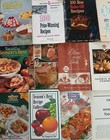 Large Lot Of Old Vintage Cookbooks   Recipe Booklets 1940-1990 Retro
