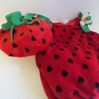Koala Kids Strawberry Cap   Padded Costume  For Strawberry Garden Photo Sz 6-9m