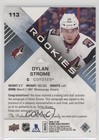 2016-17 Sp Game Used Authentic Rookies Blue Dylan Strome  113 Rookie Auto Rc