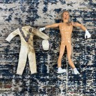 Vintage 1972 Ideal Evel Knievel Action Figure With Body Suit   Helmet