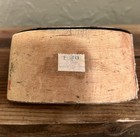 Antique Vintage Brass   Wood Floral Engraved Desktop Ink Blotter