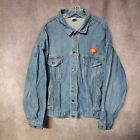 Rare Vtg Promo 2002 Y2k The Who Jbl Audio Concert Tour Denim Jacket Mens Xl Usa