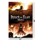 Attack On Titan - Japanese Anime Poster   Print  key Art   Regular   24  X 36  
