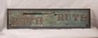 Wood Boat Name Board Sign Antique Ship Yacht Salvage Wreck Original Ruth Ruth