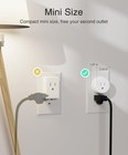 4 Pack Ghome Smart Plug Mini Wifi Smart Outlet Plug Works With Alexa And Google