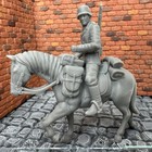 World War 2 German Horse Mounted Cavalry Toy Soldier 3d 1 32 Scale Ww2 Figure