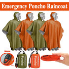 Emergency Waterproof Raincoat Poncho Warm Thermal Rainwear Survival Blankets