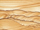 Sculptured Edges  Picture Stone Or Sandstone Slice With Display Stand Utah 340gr