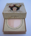 Old Vintage Jergens Naturelle Face Powder Box Sealed Full Great Graphics