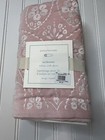 Pottery Barn Baby Kids Crib Skirt Mckenna Velvet Crib Skirt Pink New