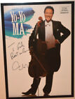Yo Yo Ma Posing With Cello Signed Photo  Professionally Framed  Autographed 7x10