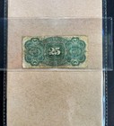 25 Cents Fractional Currency  4th Issue  - Fine