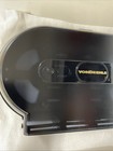 Vondrehle Twin Jumbo Roll Toilet Paper Tissue Dispenser 9  Diameter- Black