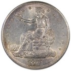 1875-s Trade Dollar Pcgs Au58 Lightly Circulated Type Coin