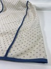 Vintage Blender mixer Appliance Cover Fabric White   Blue Trim 50 60 s
