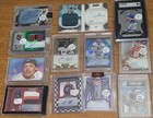 Huge Sports Card Lot Of 160  W  Autos  Jerseys  Patch  Serial  d  Rc  Sp  Sgc 9