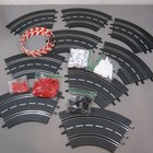 Carrera Digital 124 132 Curved Race Track Risers Guard Rails Clips For Slot Cars