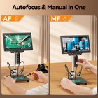 Elikliv Autofocus Digital Microscope Coin Microscopes 10 1  Soldering Microscope