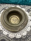 Antique Or Vintage Brass India Bracelet Anklet Style Ashtray- Aged