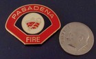 Pasadena Fire Dept Patch Lapel Pin Ca California