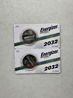 2 Pack Cr2032 Energizer Factory Fresh Lithium 3v Battery Usa Free Ship Exp 2036
