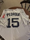 Boston Red Sox Dustin Pedroia Official Game Jersey Signed Autographed