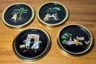 Sheila Bridges X Williams Sonoma Harlem Toile Coasters  Set Of 4 Read