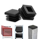 10pc 1  1 Inch Square Plastic Plug Tubing Post End Cap Chair Glide Inserts 1x1