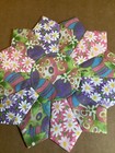 Handmade Quilted 10    Easter Eggs   Daisies Table Topper  Candle Mat  New