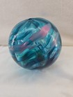 Oregon Coast Art Glass Float By Bryan Duncan Vintage 2003 Signed Purple