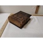 Antique Photo Album Leather 32 Identified Indiana  Images Tooled Leather Photo 