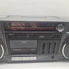 Magnavox D8343 Rts-7 Vintage Boombox Detachable Speakers Am Fm Sw Cassette Gray