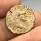 Ancient Roman Greek Twin King Face Silver Tetradrachm Coin