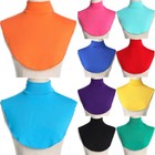 Faux Turtleneck Muslim Fake Neck Dickey False Mock Blouse Half Top Collar Cover   