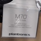 Plantronics M70 Mobile Bluetooth Headset - Black white - New