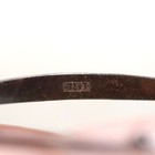 Signed Qing Dynasty Sterling Silver Pumpkin Bells Baby Bangle Marked