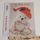 Hallmark Christmas Greeting Card   Envelope Merry Christmas Grandpa  Pop -pop