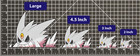 Shiny Mega Gengar Pokemon Sticker Decal -peeker Peeking- 4 Different Sizes