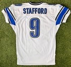 Team Issued Detroit Lions Matthew Stafford 2009 Rookie Game Jersey Nfl Football