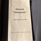 Vintage Martini Of Germany Miles Pedometer With Original Instructions