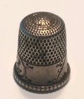 Antique Sterling Repousse Thimble