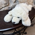 Fao Schwarz Golden Retriever Puppy Dog Plush Stuffed Animal Laying 15 