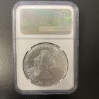 2017  1 Silver Eagle Ngc Ms70 First Day Of Issue Elizabeth Jones