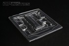 Rc Drift Car Body Shell Parts 1 10 Rb26 Nissan Engine Bay Clear New Aplastics
