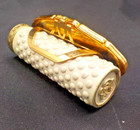 Stratton England Lipstick Tube Holder Compact Mirror Queen Elizabeth 2 Ship 