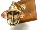 Outdoor Old Antique D  cor Original Brass Sconce Light With Copper Shade Set Of 5