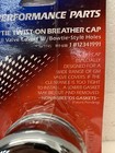 Chrome Twist On V c Breather Proform 141-618     New Free Ship
