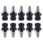 10pcs Cat40-er32 Collet Chuck 2 76  70mm Length Tool Holder Set